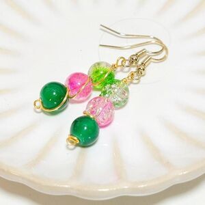 Y2K Earrings 648# Brights earrings Handmade earrings